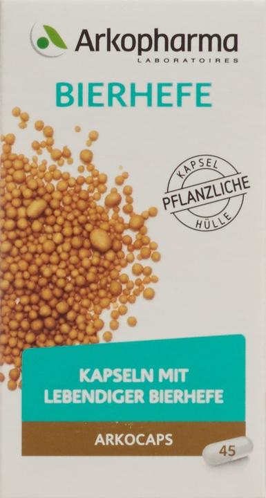 Actual product image Arkopharma Bierhefe (45 Piece, Capsules, 49 g)