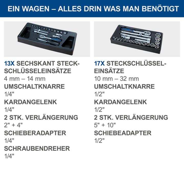 Produktbild Scheppach TW1000 Werkstattwagen 263-tlg. (7 x)