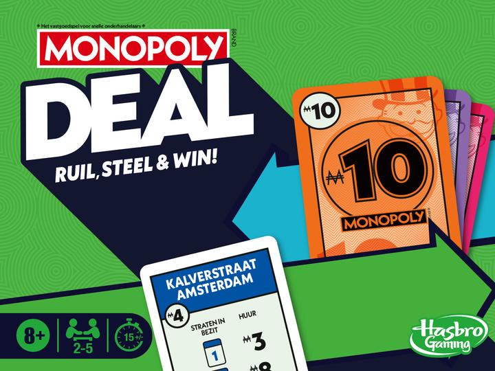 Productafbeelding Hasbro Gaming Monopoly Deal (Nederlands)
