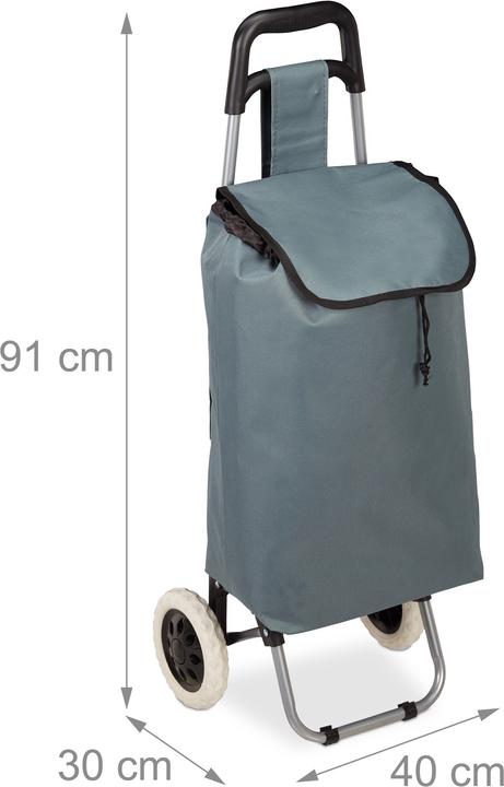 Actual product image Relaxdays Shopping Trolley, Tote