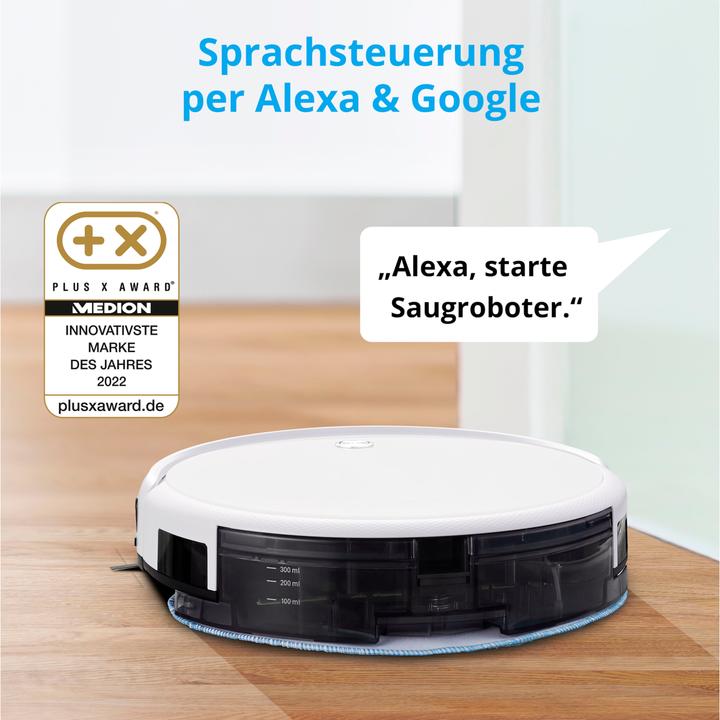 Produktbild Medion S15 SW Robot vacuum cleaner (50070905) (Saugroboter)