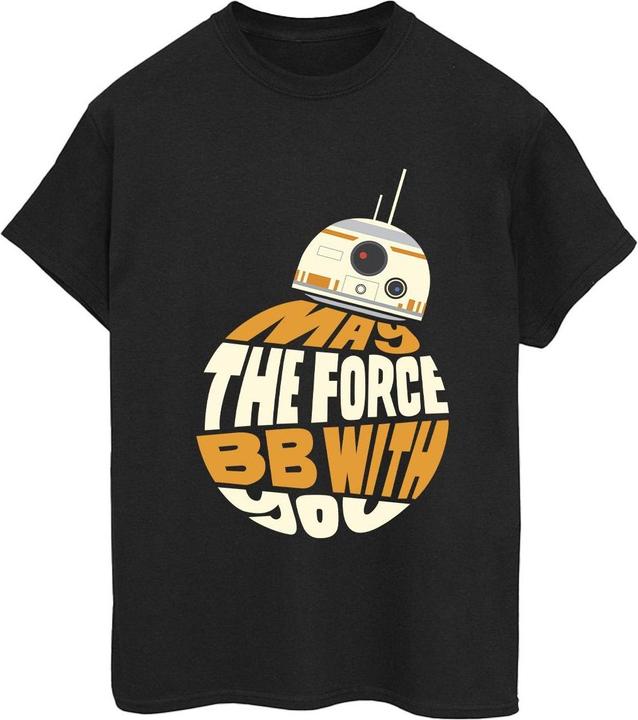 Star Wars May The Force BB8 TShirt (S)