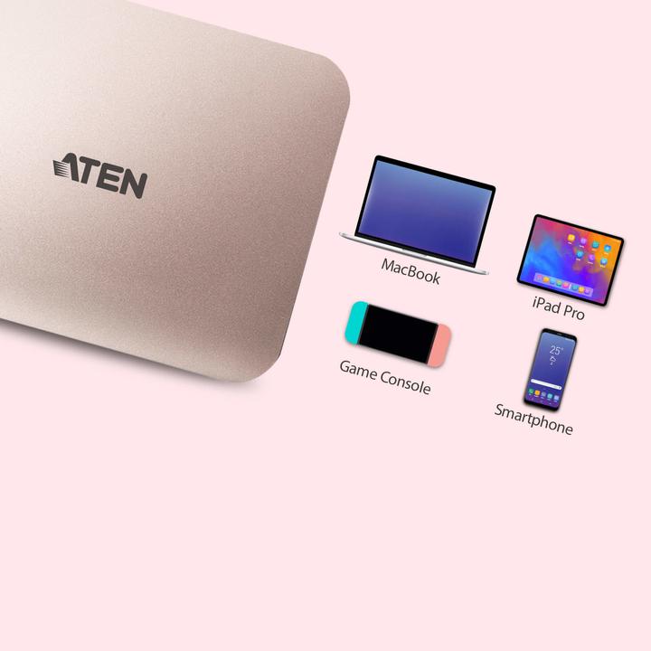 Actual product image Aten UH3235 Mini Dock (USB-C, 1 Ports)