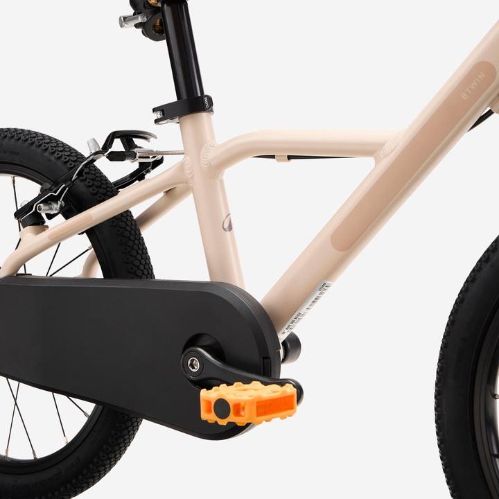 Actual product image Btwin Kinderfahrrad 16 Zoll Discover 900 beige (16")