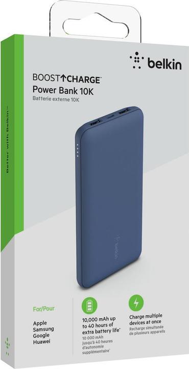 Image du produit Belkin BoostCharge (10000 mAh, 15 W, 37 Wh)