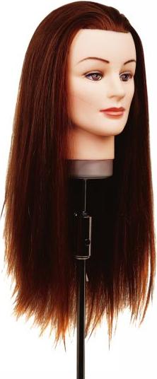 Image du produit Comair Tête de crin de femme, cheveux mixtes bruns (Chef de pratique)