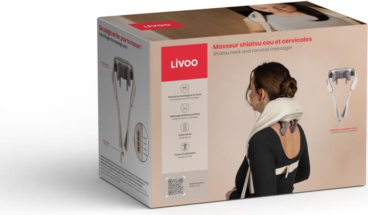 Actual product image Livoo Shiatsu masseuse