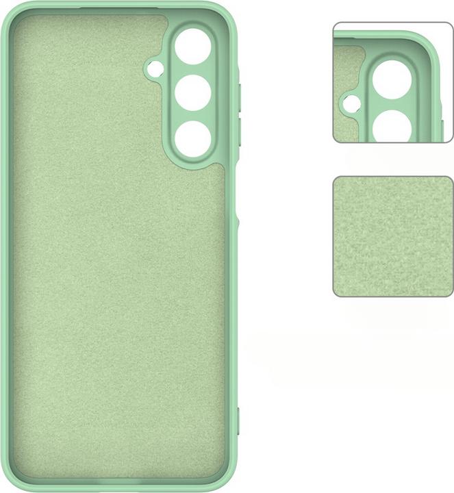 Actual product image Cover-Discount Silicone rubber cover (Samsung Galaxy A16 5G)