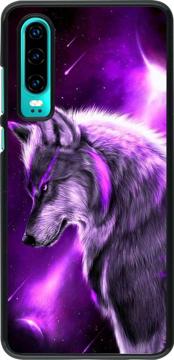 Image du produit PhoneLook Coque Purple Sky Wolf (Huawei P30)