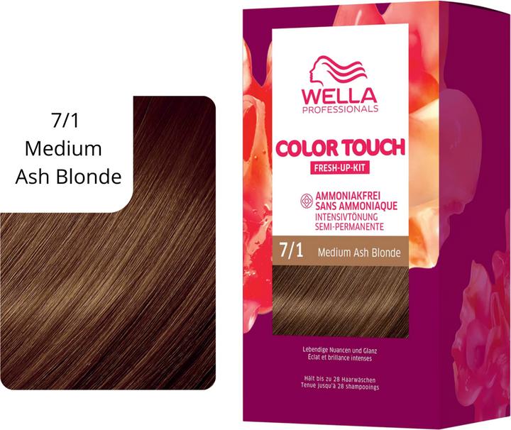 Image du produit Wella Color Touch Fresh-Up-Kit 7/1 (7, 1 blond cendré moyen)