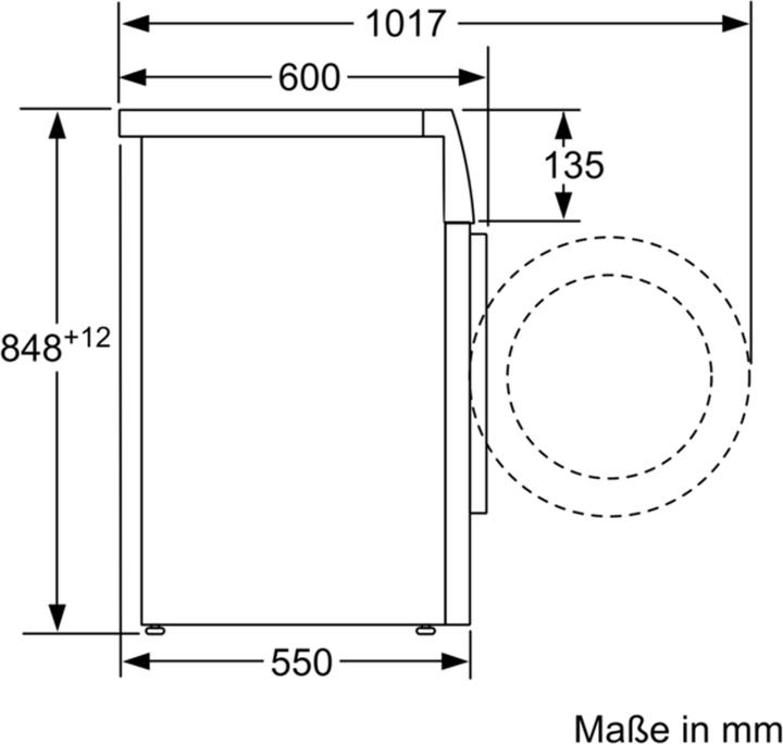 Produktbild Bosch Hausgeräte WAN28123 (7 kg, Links, EU-Stecker)