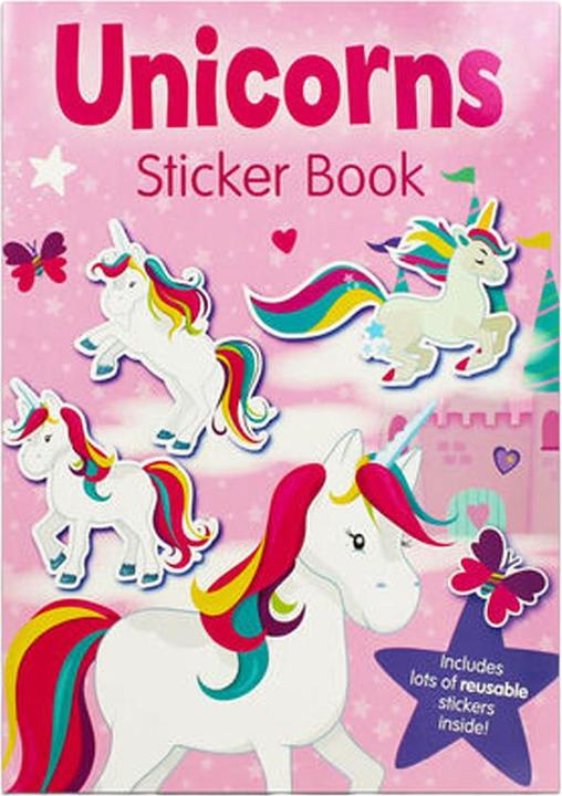 Produktbild Alligator Einhorn Stickerheft