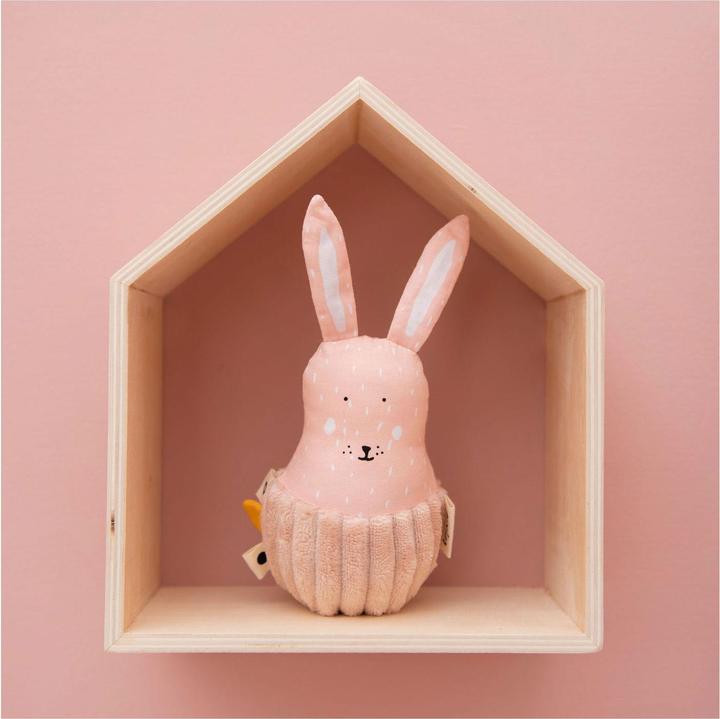 Actual product image Trixie Mini Tumbler soft toy - Mrs Rabbit (Plush toy dog)