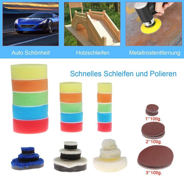 Produktbild Roiiketu Druckluft Poliermaschine (Exzenterpolierer)