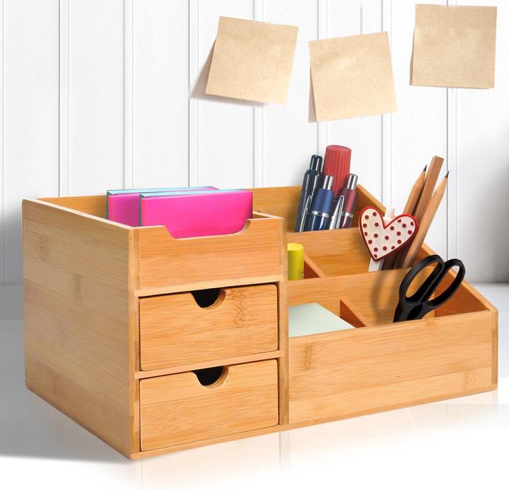 Produktbild Homcom Schreibtischorganizer mit 2 Schubladen