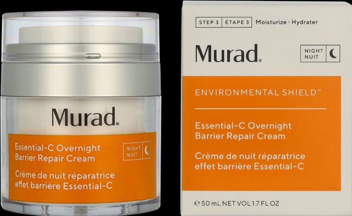 Actual product image Murad Essential-C Overnight Barrier Repair Cream Environmental Shield Vitamin C Moisturizer 50ml (50 ml, Night cream)