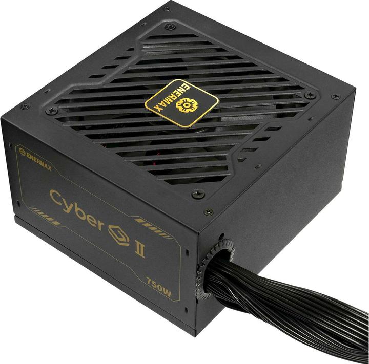 Produktbild Enermax Power Supply 750W CyberG II 80+ Gold Black non-mod (750 W)