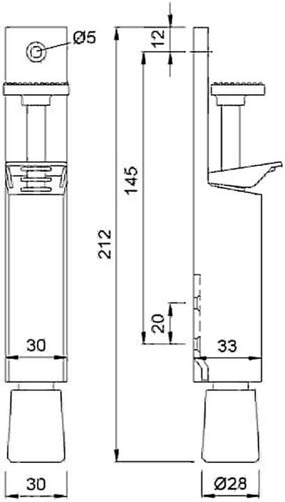 Actual product image Kws Door holder 1081/1082 (1 Piece)
