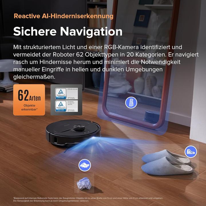 Image du produit Roborock Qrevo Master (Robot d'aspiration et de nettoyage)
