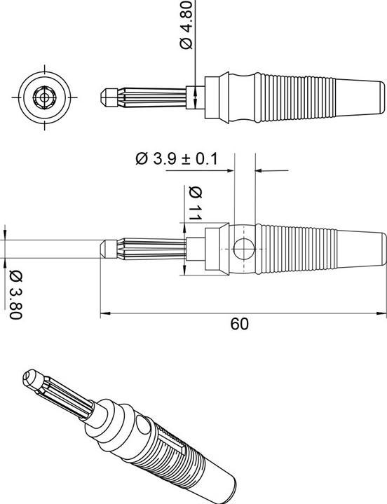 Produktbild Goobay Bananen-Stecker
