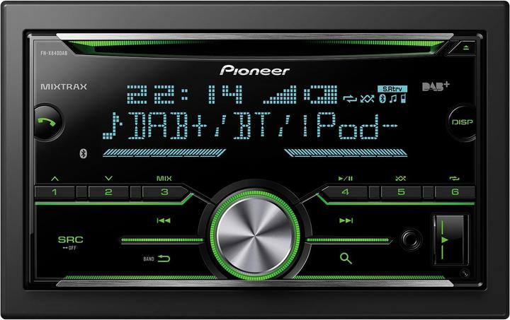 Produktbild Pioneer FH-X840DAB inkl. DAB-Antenne
