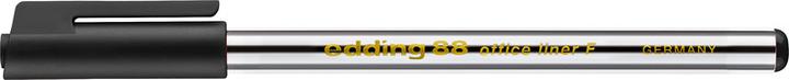 Actual product image Edding Fineliner 88 officeliner (Black, 1 x)
