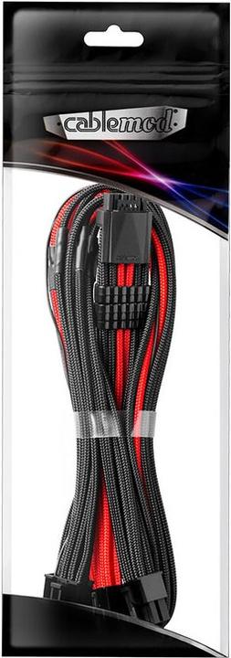 Produktbild CableMod RT-Series Pro ModMesh 12VHPWR auf 3x PCI-e Kabel für ASUS/Seasonic - 60cm, schwarz/rot