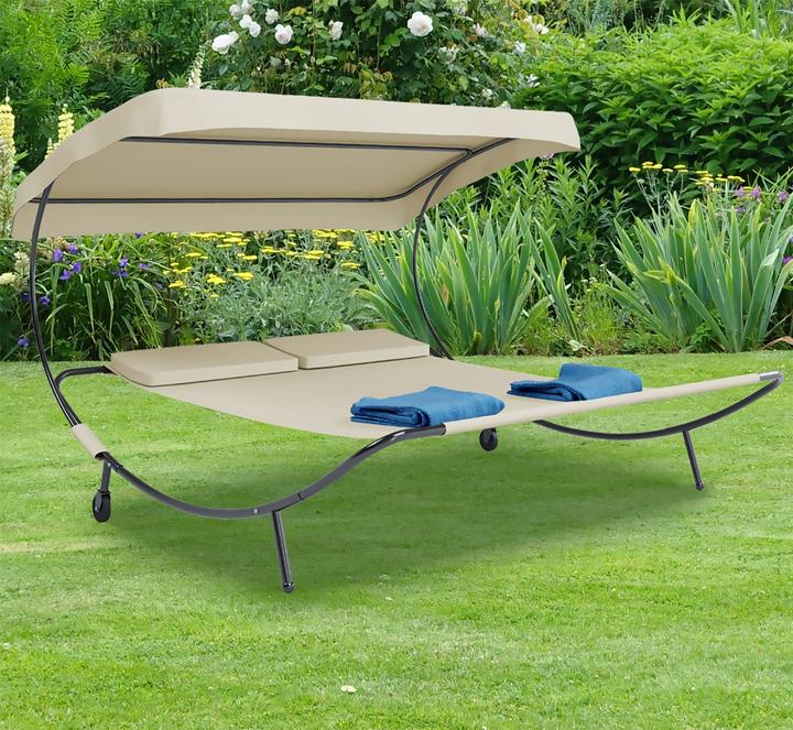 Immagine prodotto VCM Lettino doppio da giardino (200 cm)