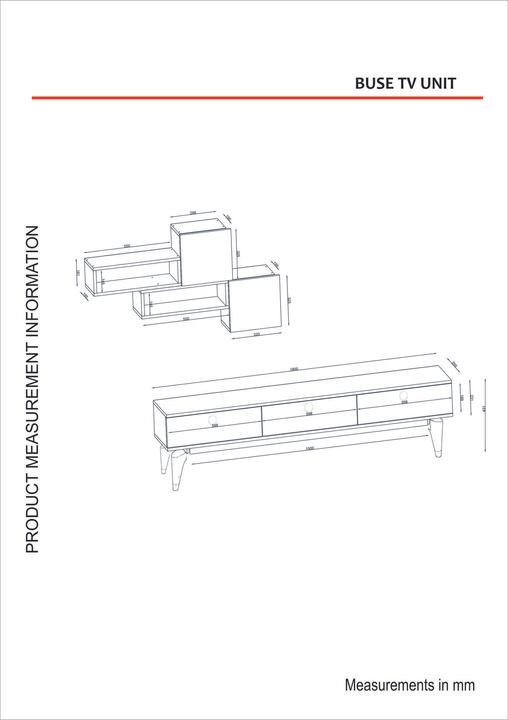 Immagine prodotto Hanah Home Hana (180 x 23,1 x 29,5 cm)
