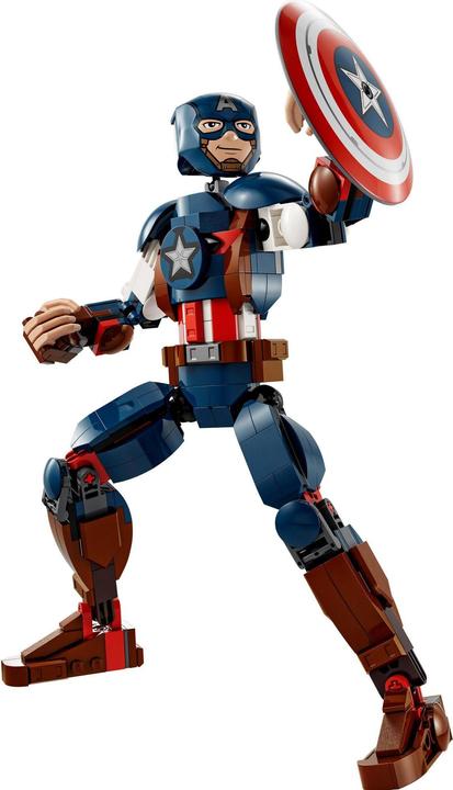 Produktbild LEGO Captain America Baufigur (76258, LEGO Marvel)