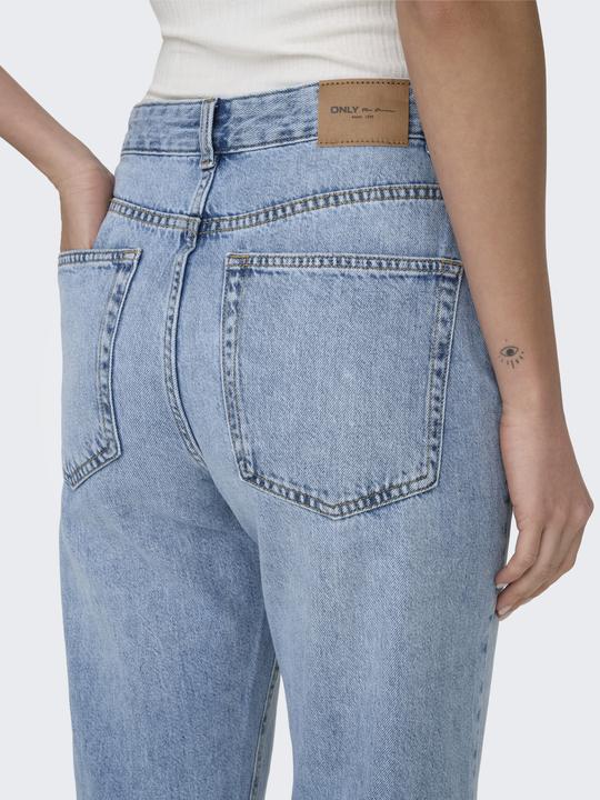 Immagine prodotto Only ONLBILLIE Jeans a vita alta e taglio dritto Jeans dalla vestibilità dritta (W27/L30)