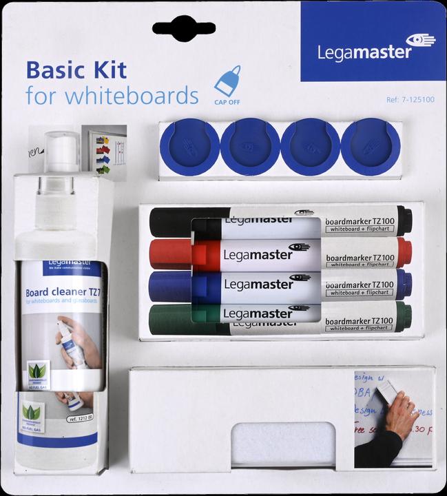 Produktbild Legamaster Starter-Kit für Weisswandtafeln Basic