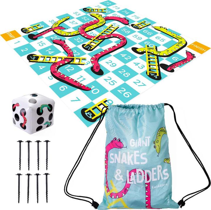 Produktbild The twiddlers Leiterspiel Giant Snakes and Ladders (Deutsch)