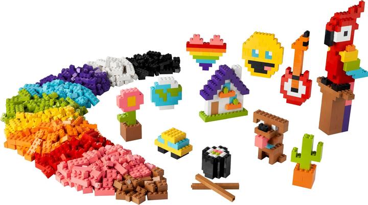 Actual product image LEGO Classic Grosse bunte Steinebox - 11030 NEU! Teile 1000x (11030)