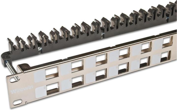 Produktbild Wirewin 24-Port 1HE Patchpanel, geschirmt