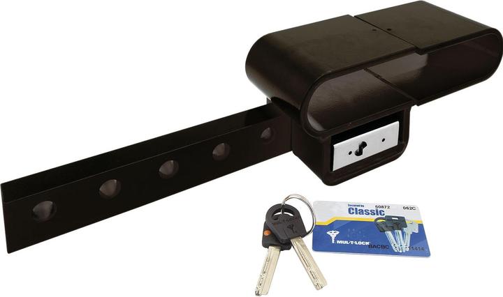 Produktbild Mul-T-Lock Containerschloss m.Vorhangschloss VHS13, 2 Schlüssel, einzelgesichert