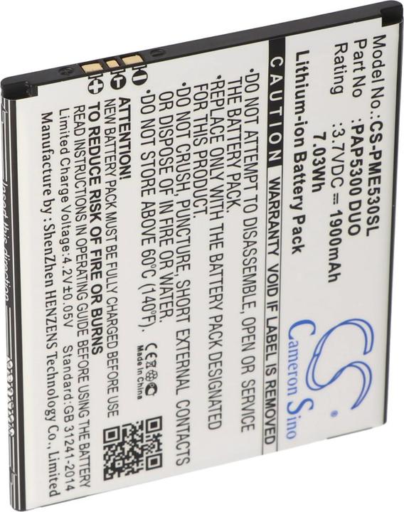 Produktbild AccuCell Akku für Prestigio PAP5300DUO, Prestigio MultiPhone 5300