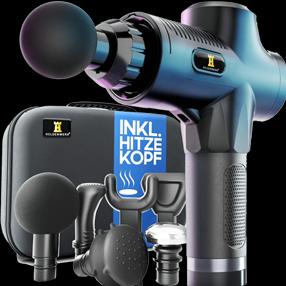 Actual product image Heldenwerk Massage Gun - Massage gun incl. 7 massage heads Black