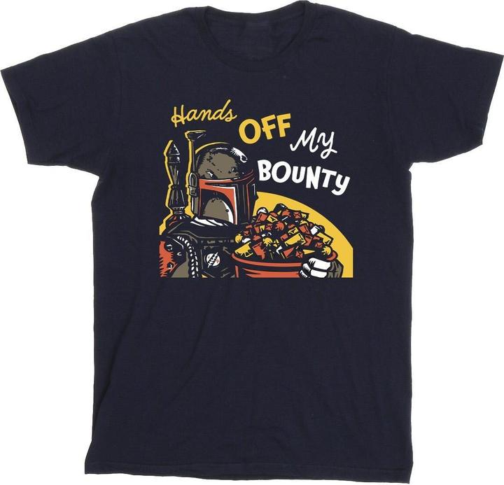 Star Wars Boba Fett Hands Off My Bounty TShirt (L)