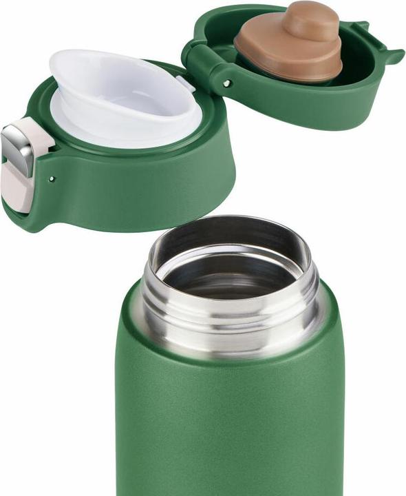 Actual product image Emsa Insulated drinking bottle LIGHT MUG, 0.4 litre, green (0.40 l)