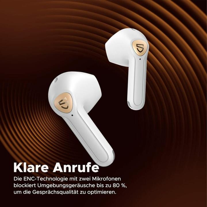 Productafbeelding Soundpeats Oortelefoon Air 3 Deluxe HS TWS (wit) (ANC, 5 h, Draadloze)