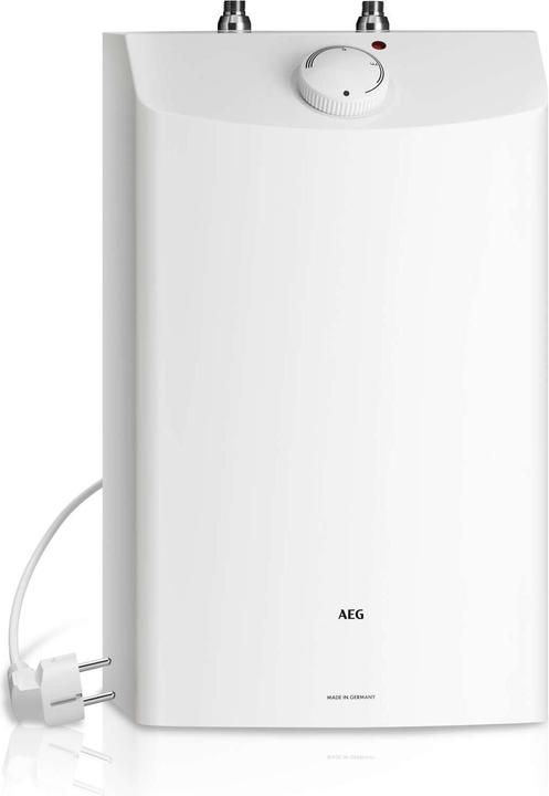 AEG Haustechnik Huz 10 ÖKO Drop Stop unpressurised under-sink boiler 10 litre low pressure, ThermoStop, with plug