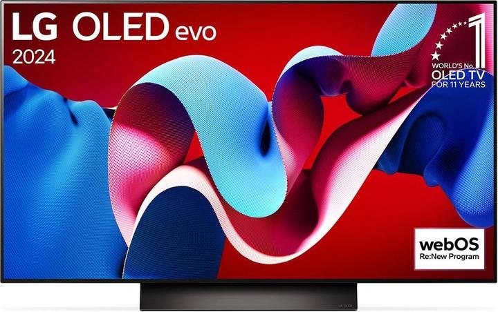 Actual product image LG OLED55C49LA 55-inch OLED evo C4 4K Smart TV 2024 (55", C4, OLED, 4K, 2024)
