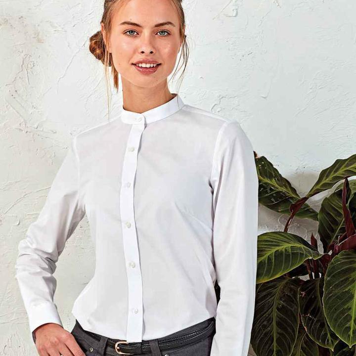 Immagine prodotto Premier Camicia formale con collo da nonno (XS)