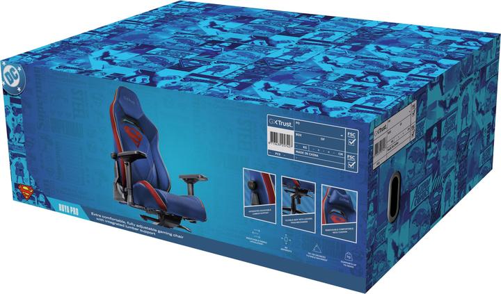 Actual product image Trust Gxt721sm Ruya Pro Gamingstuhl Blau