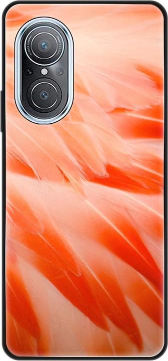 Flamingo feathers