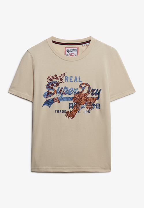 Actual product image Superdry Tokyo Vl Relaxed T Shirt