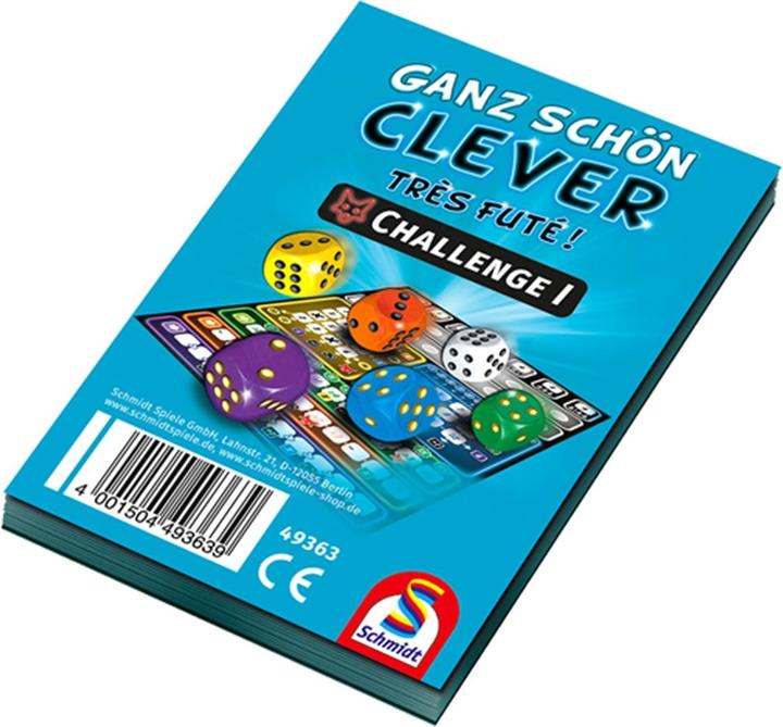 Actual product image Schmidt Spiele Pretty clever, Challenge I Block (German)