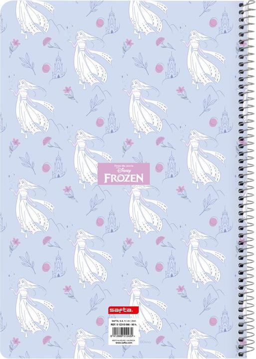 Actual product image Disney Frozen Notebook Believe Purple A4 80 pages (A4)