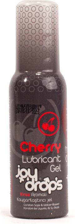 JoyDrops Cherry Lubricant Gel - 100ml (100 ml)
